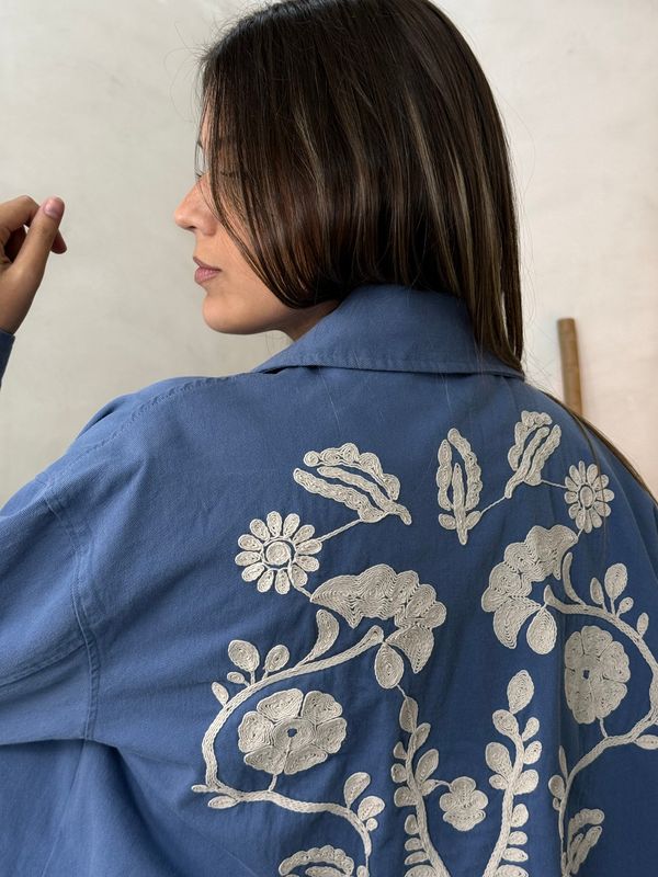 CHAQUETA N2 BORDADA