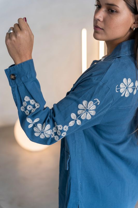 CHAQUETA AZUL JEAN