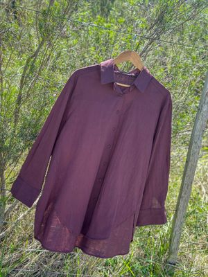 CAMISA OVER LINO