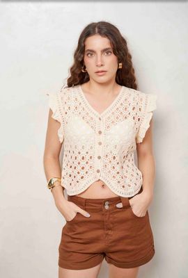 CHALECO CROCHET