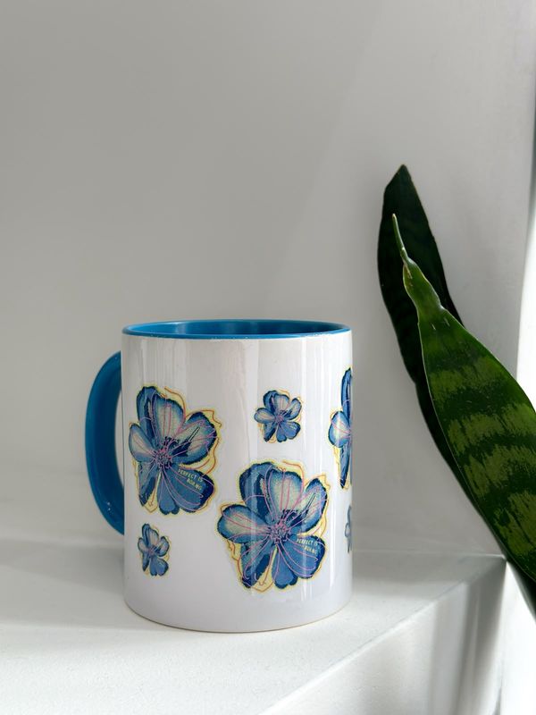 TAZA FLOR