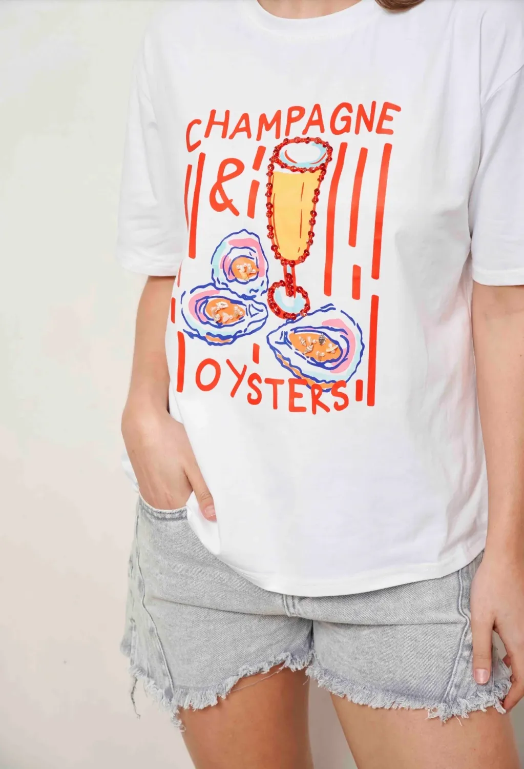 REMERA CHAMPAGNE