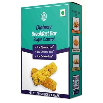 Diabexy Breakfast Bar Sugar Control for Diabetes - 180 gm