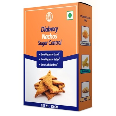 Diabexy Diabetic Food Products Sugar Free Nachos- 200g