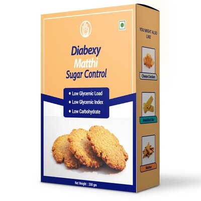Diabexy Diabetic Food Products Sugar Free Matthi- 200g