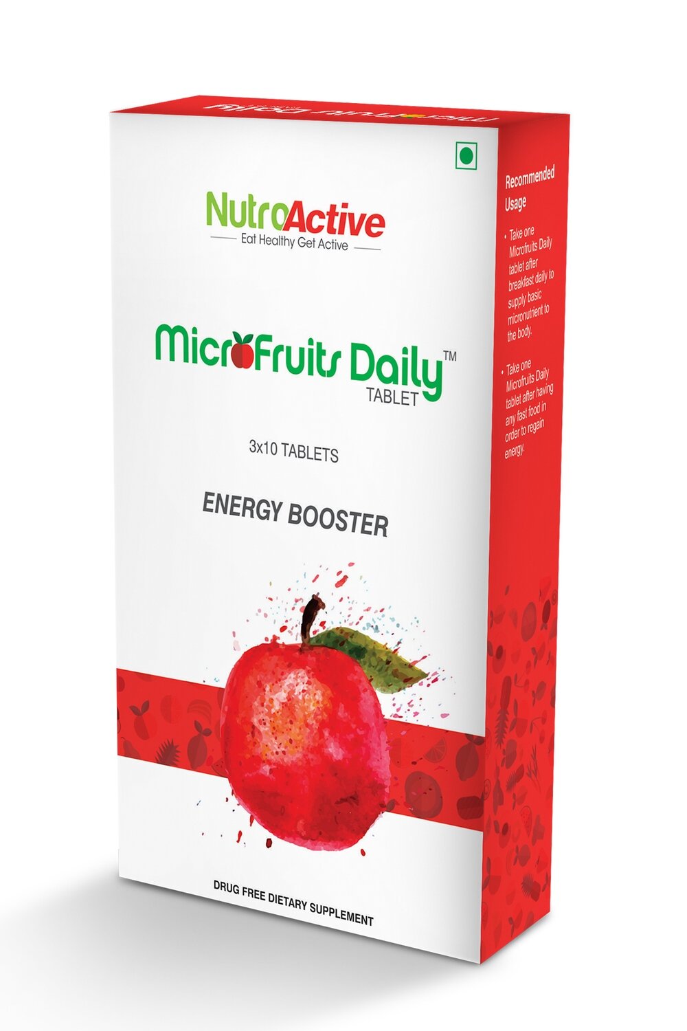 MicroFruits Daily Tablets Energy Boosters (30) Diabexy Diabetic