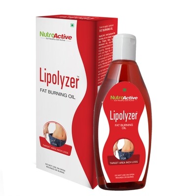Nutroactive Lipolyzer Fat Burning Oil Weight Management (Pack of 225 Ml)