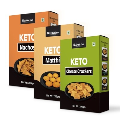 Keto Snacks - Combo Pack - Matthi, Cheese Crackers and Nachos Keto Snacks - Combo Pack - Matthi, Cheese Crackers and Nachos