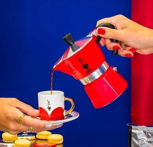 Ferrari Red Bialetti 3cup Coffee Percolator