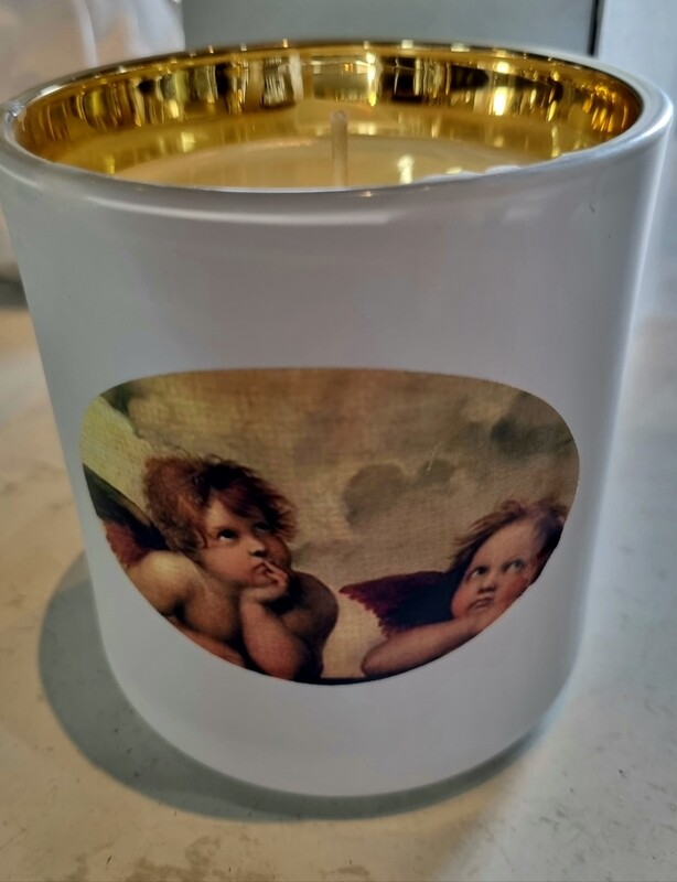 Reinassance Cherubs White &amp; Gold