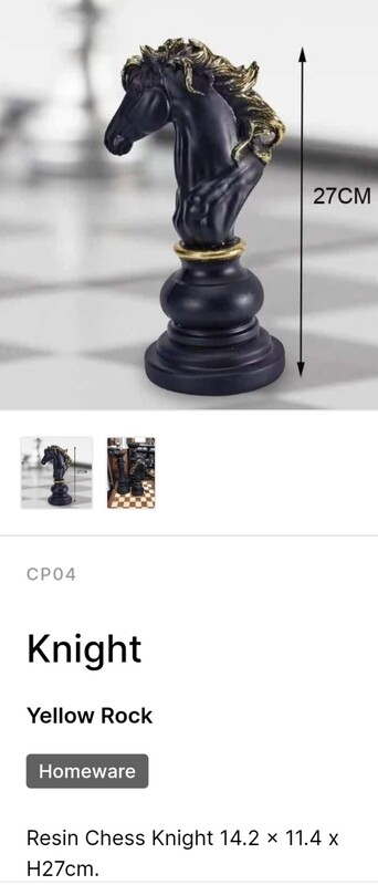 Knight Chess Orament 