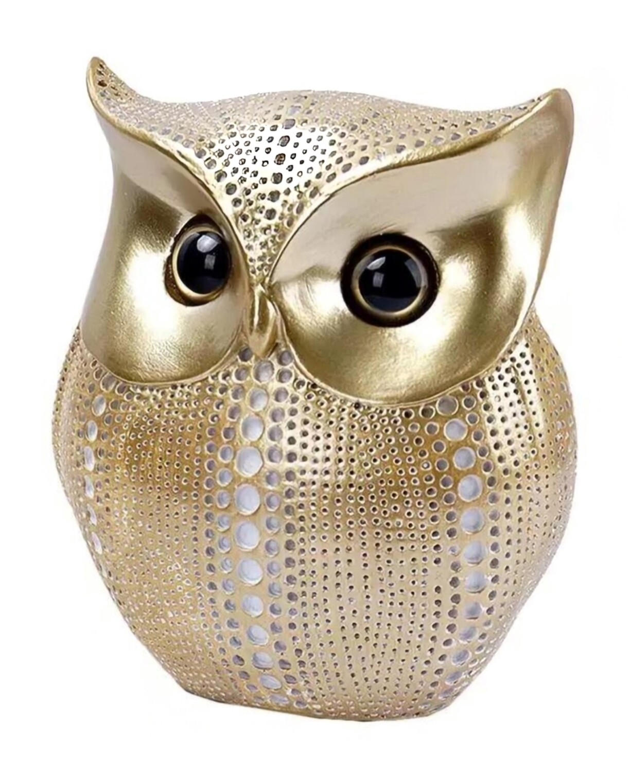 Oswald the Owl (White & Gold)