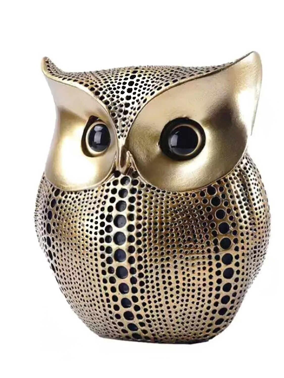 Oswald the Owl (Black & Gold)