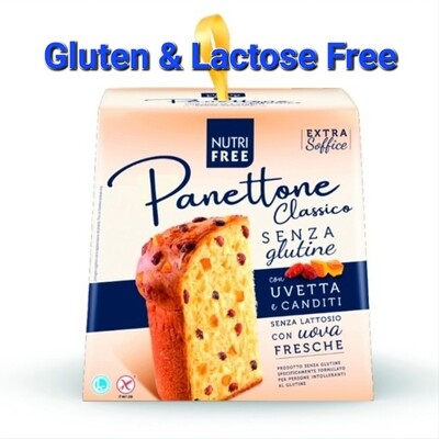 Italian Panetone Gluten and Lactose Free