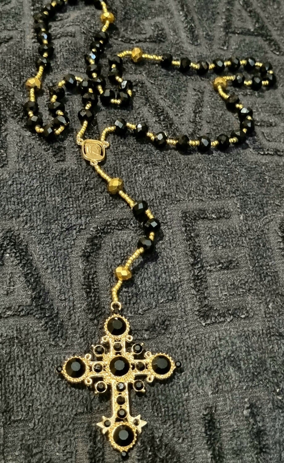 Black & Gold Rosary