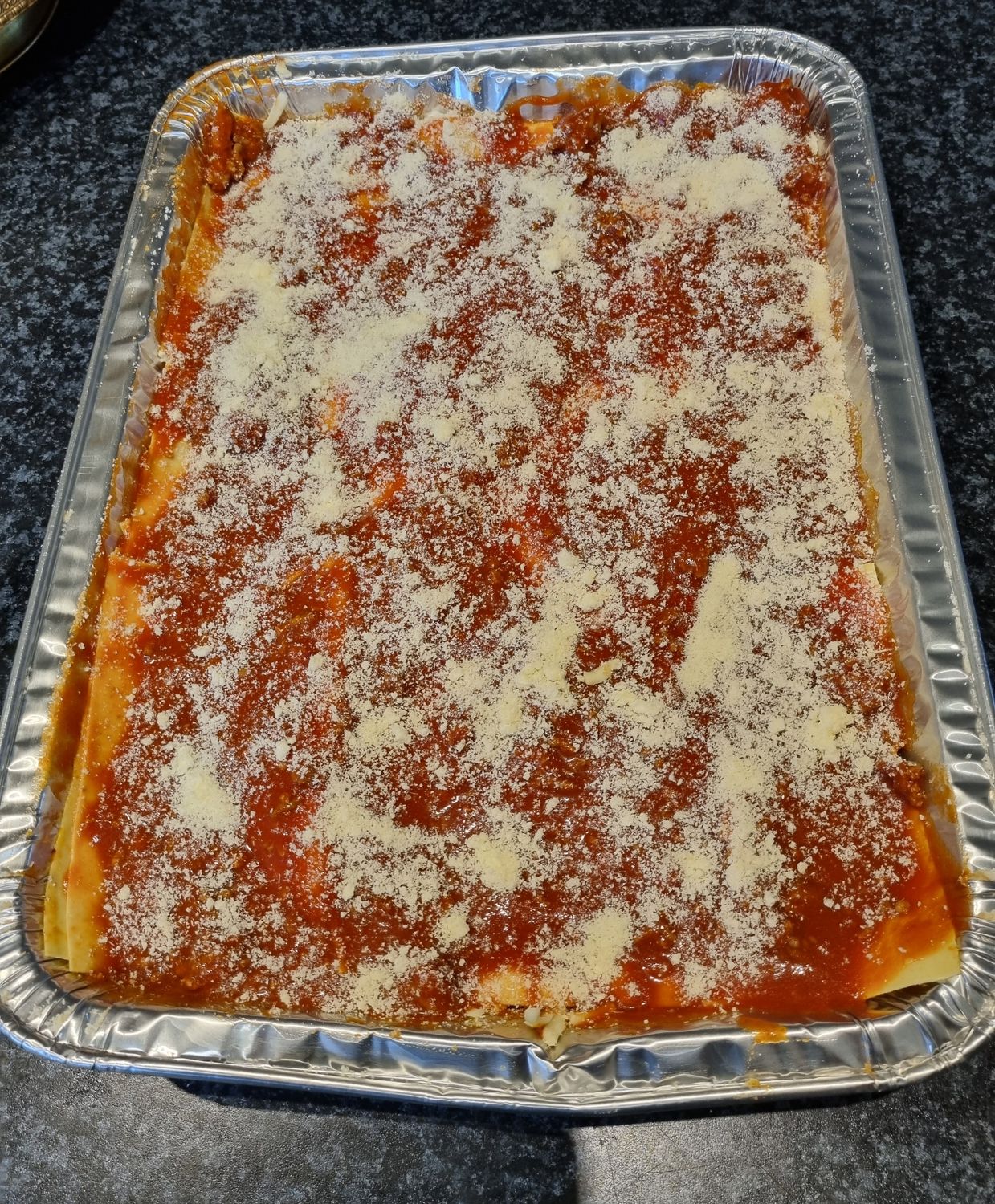 Beef  Lasagna Tray
