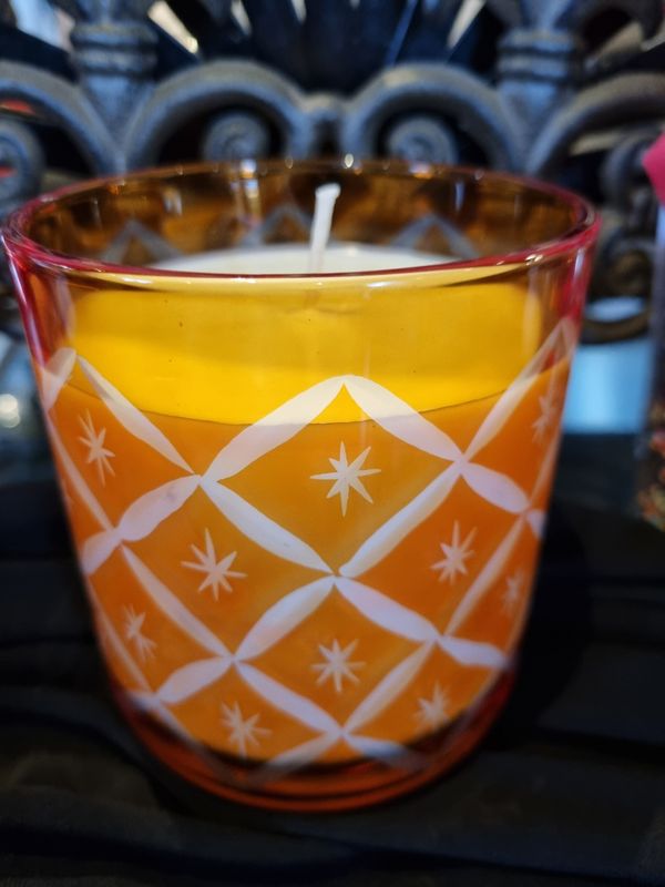 Candles. Organic Soy Wax.   Orange
