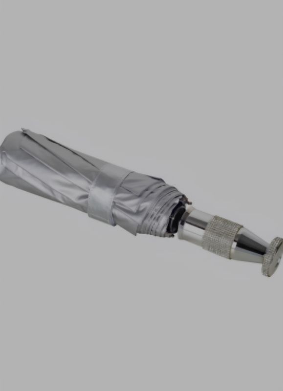 Luxury Bling Umbrella Silver