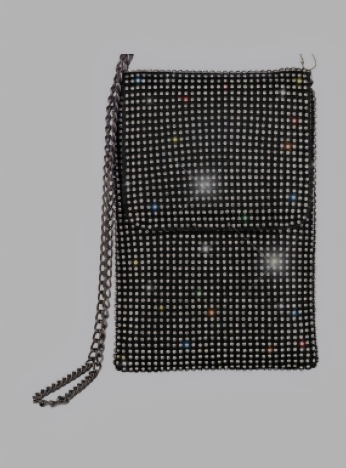 Bling Mesh Should Bag Black