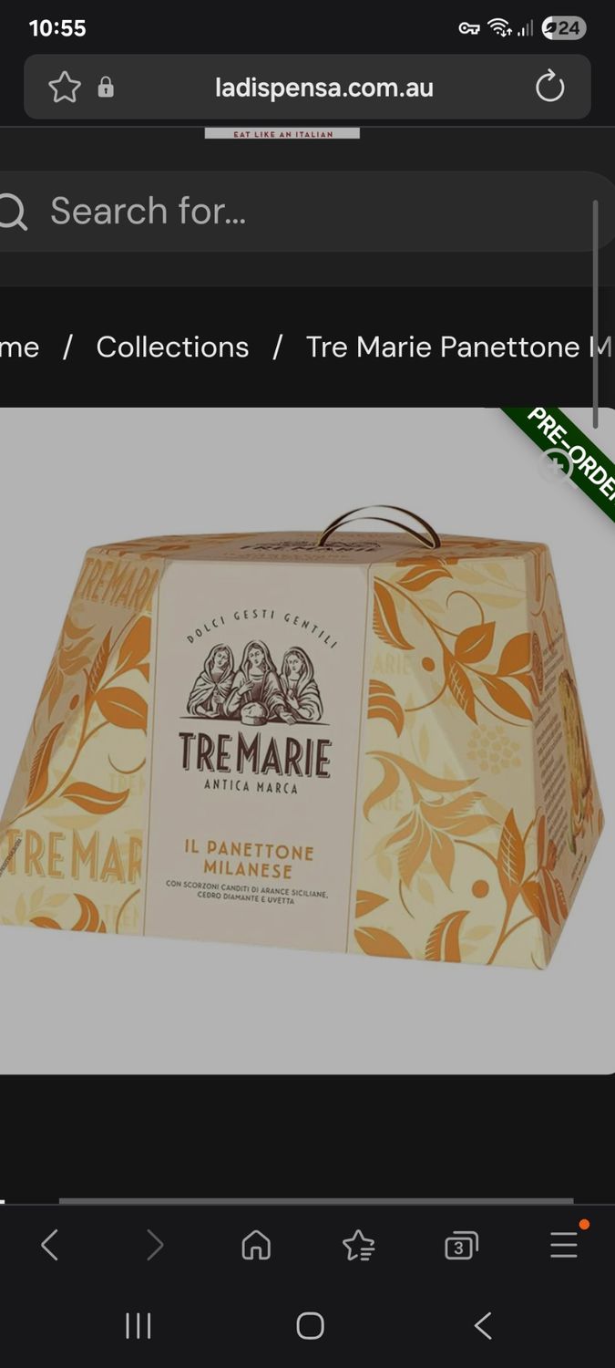 TRE MAREE PANETTONE  1Kilo