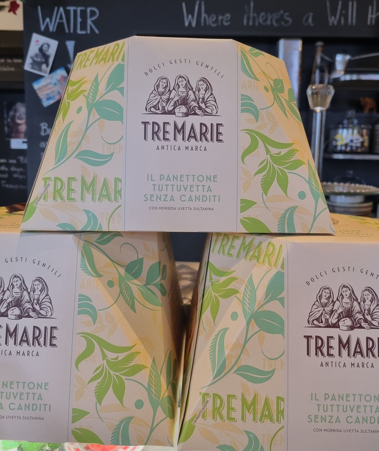 TRE MARIE PANETONE 1kilo No Candied Fruit