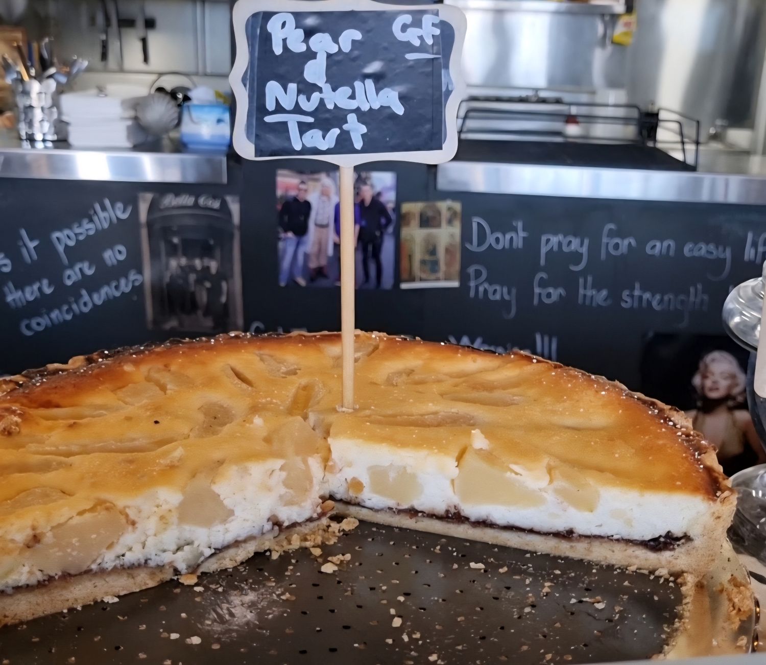 Pear Ricotta &amp; Nutella Crostata Gluten Free