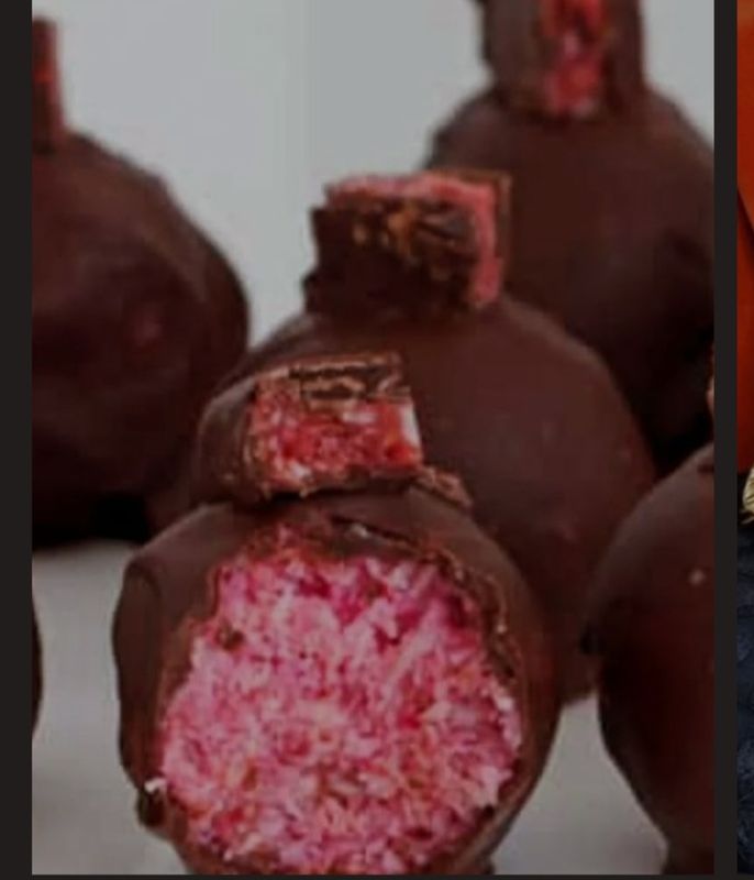 Cherry Ripe Bombs Gluten Free