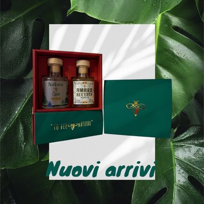 BOX REGALO DOPPIA - Natura Gin 200ml + Amaro Beetter 200ml