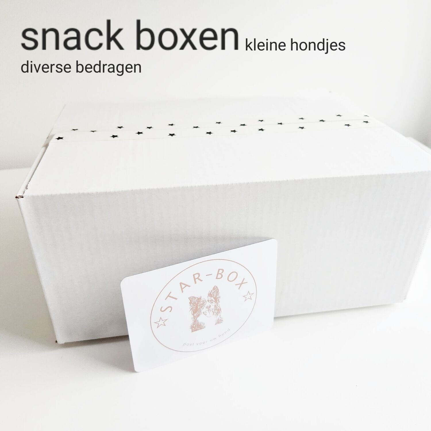 Snack box (kleine hondjes)