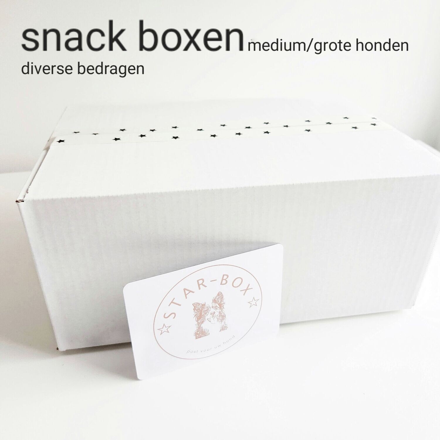 Snack box (medium/grote honden)