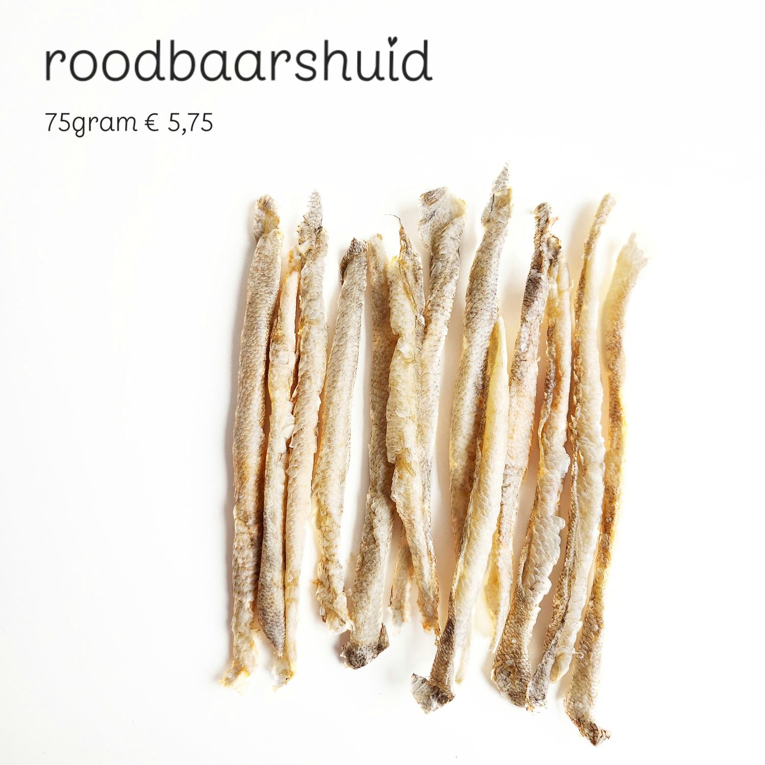 roodbaars huid