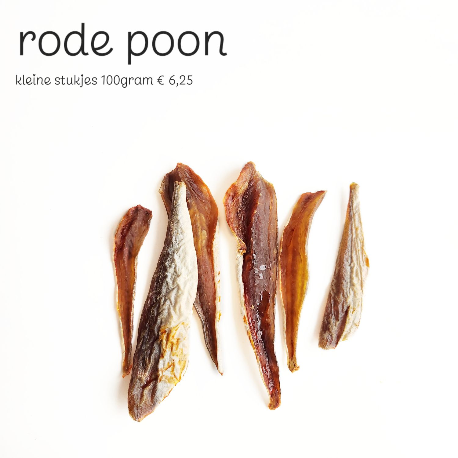 Rode Poon 100gram