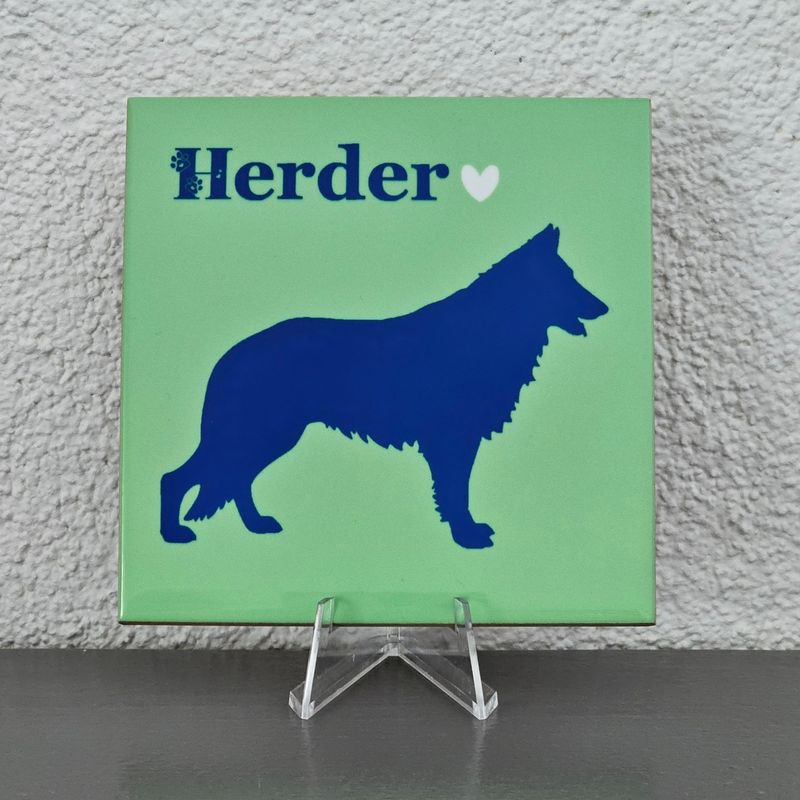 tegeltje Herder - groen