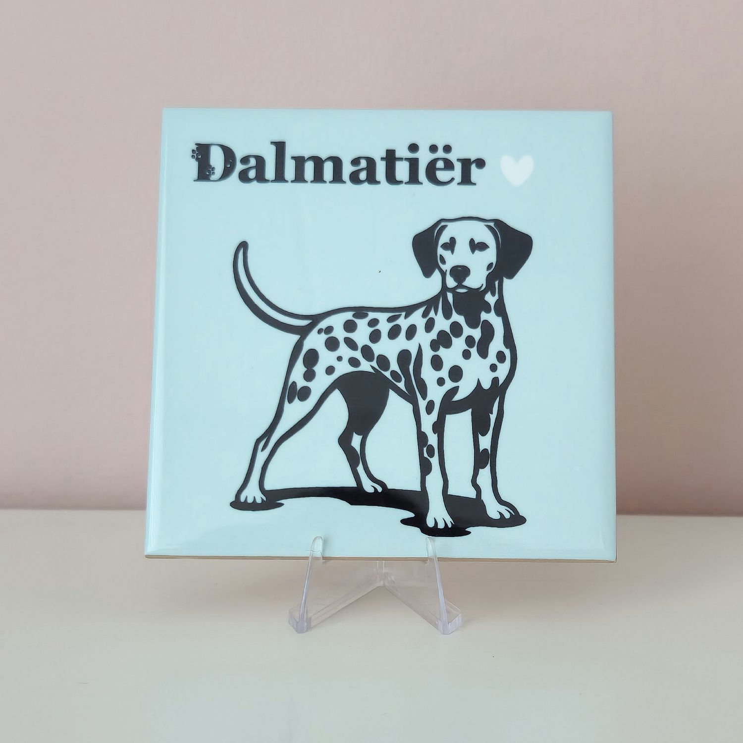 tegeltje Dalmatiër