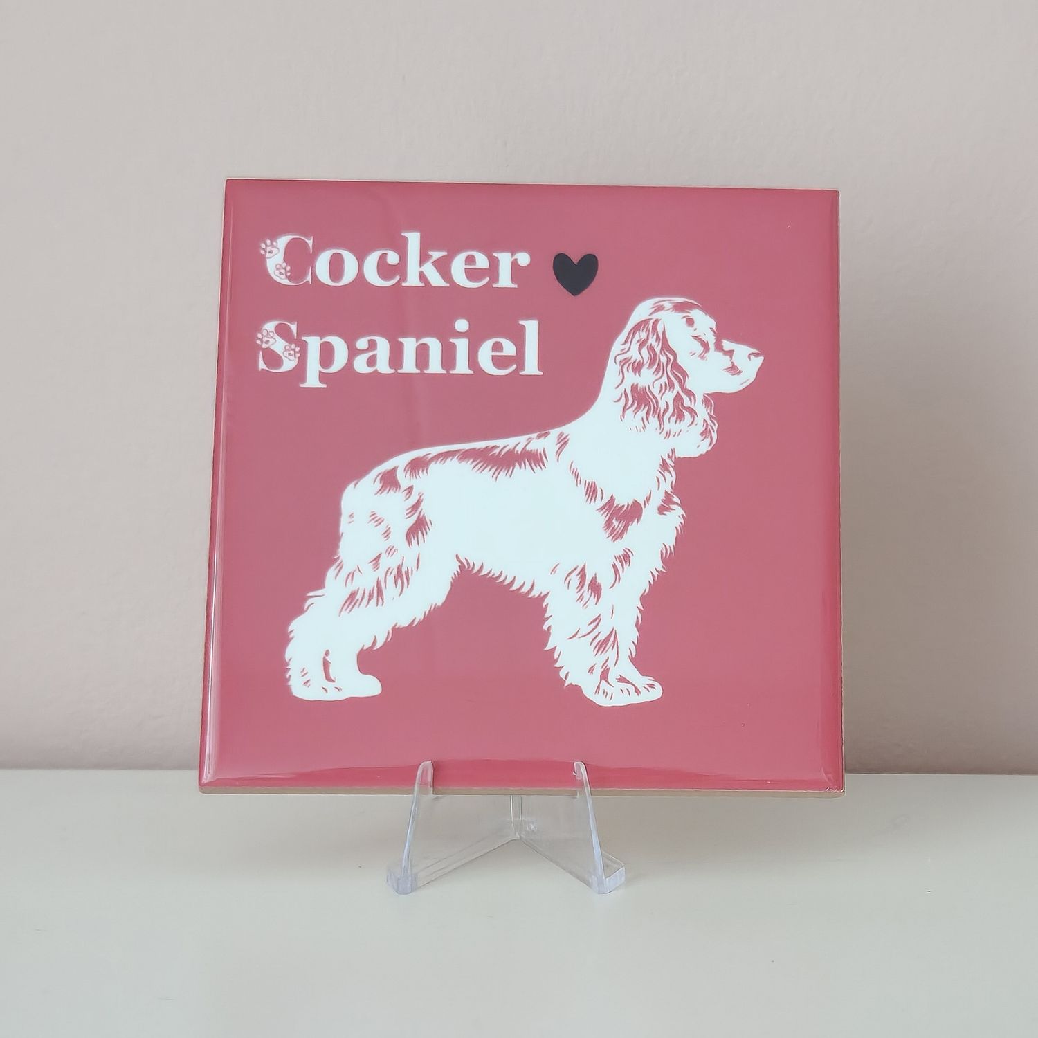 tegeltje Cocker Spaniel