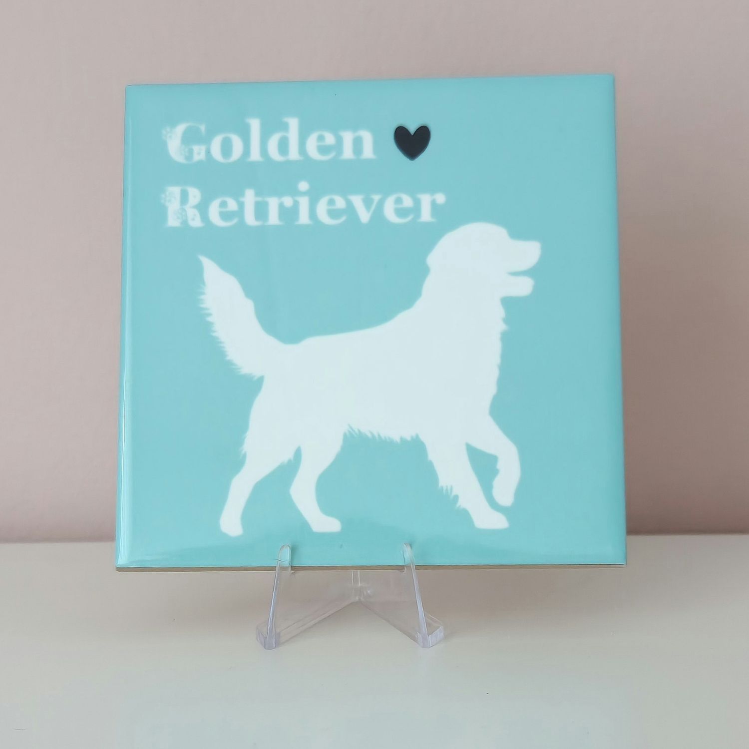 tegeltje Golden Retriever