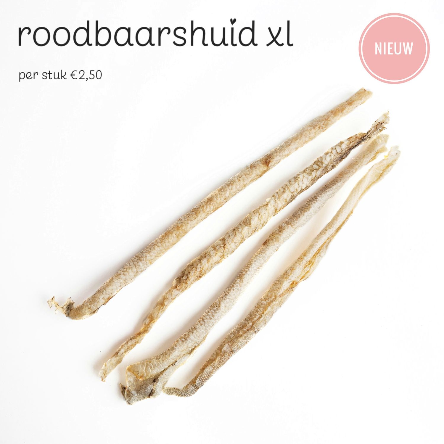 roodbaarshuid xl