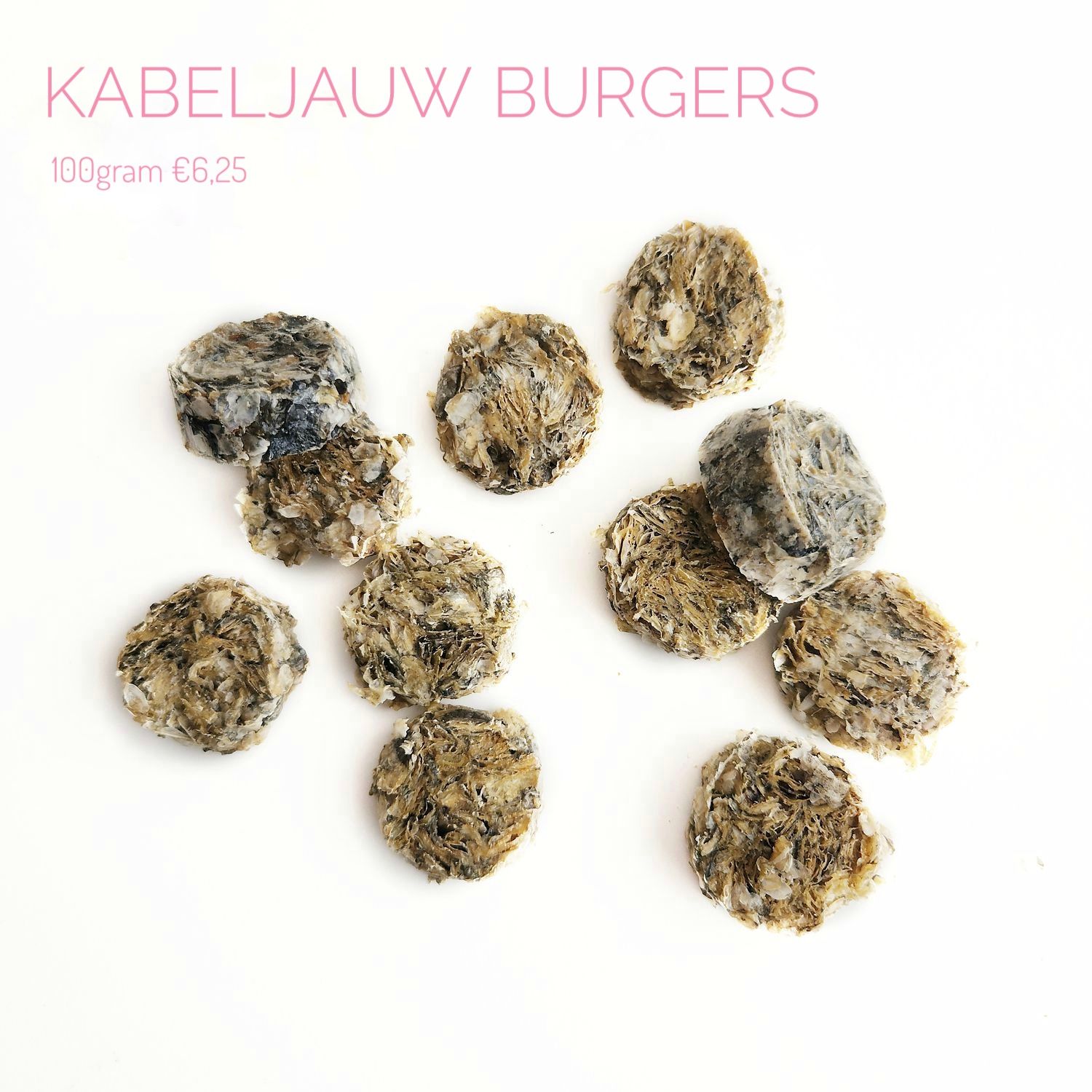 Kabeljauwhuid burgers