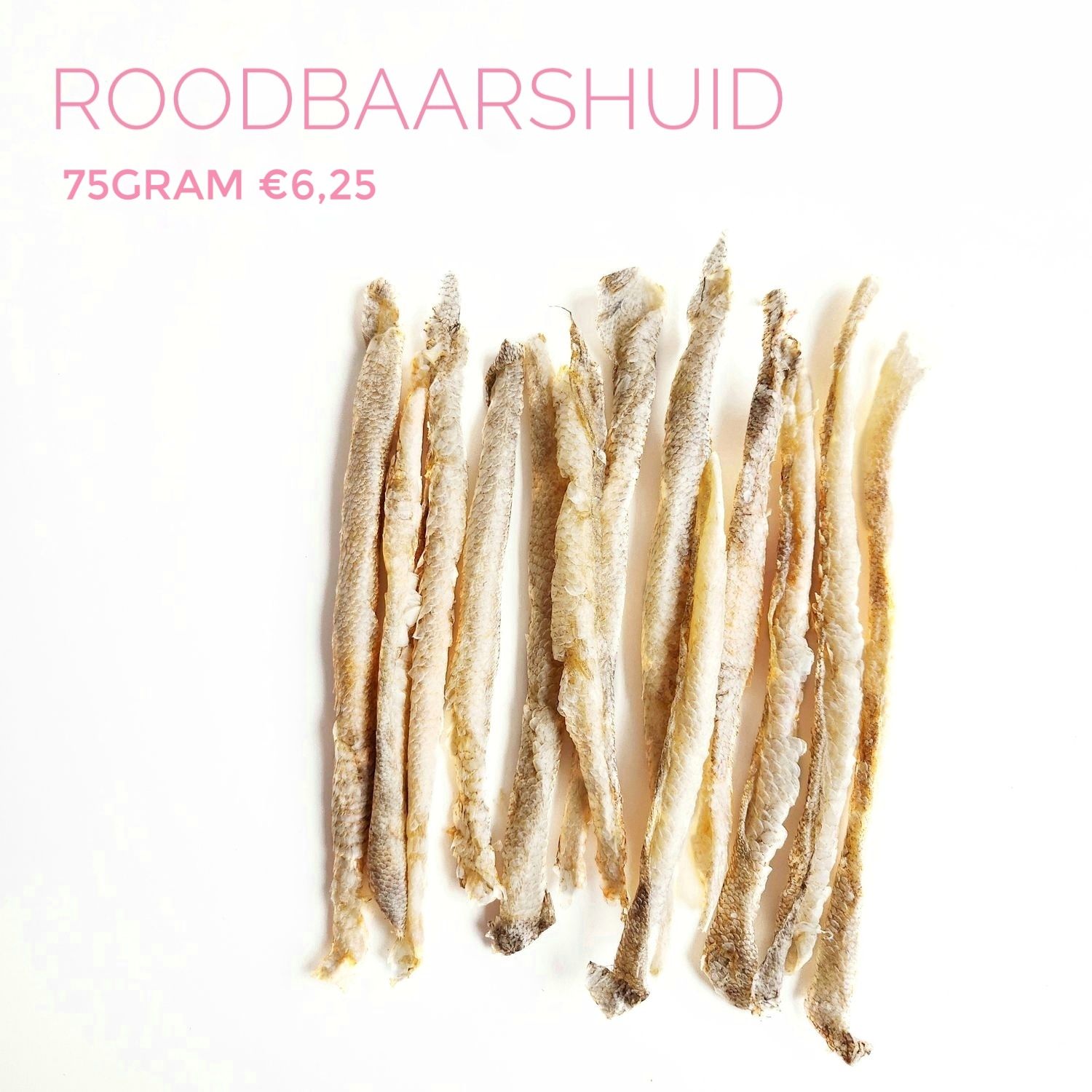 roodbaars huid