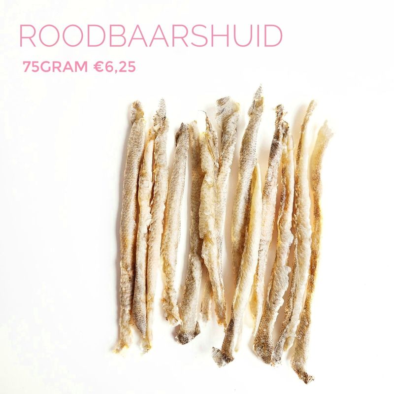 roodbaars huid
