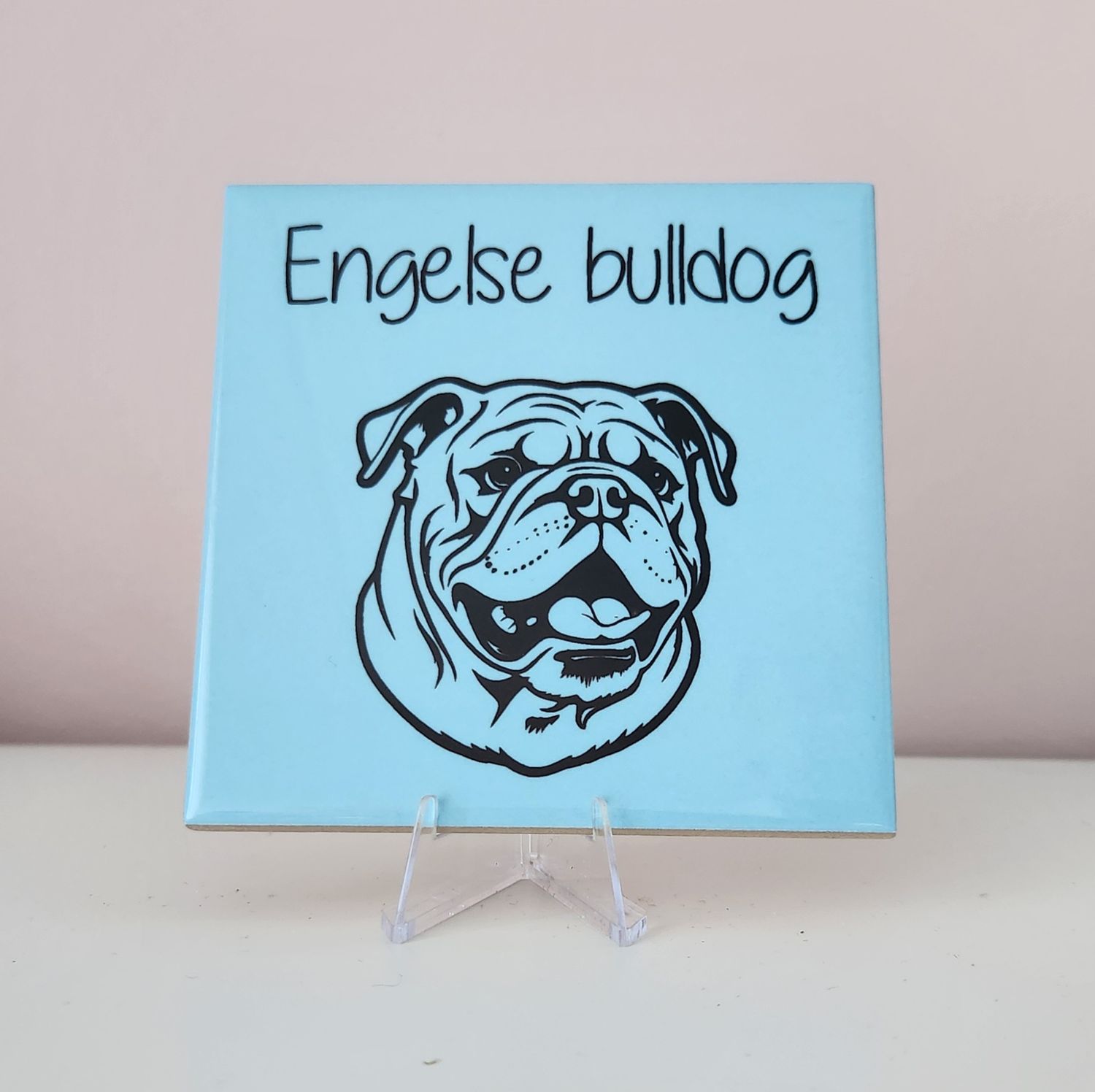 tegeltje Engelse Bulldog