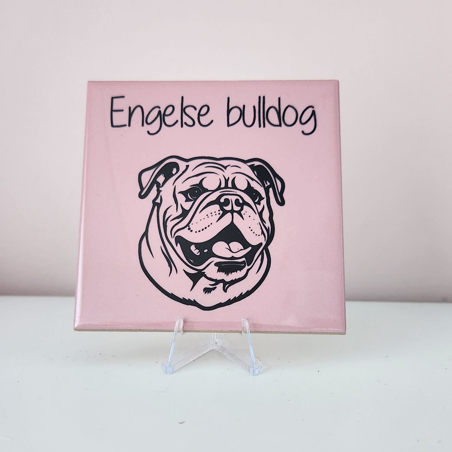 tegeltje Engelse Bulldog
