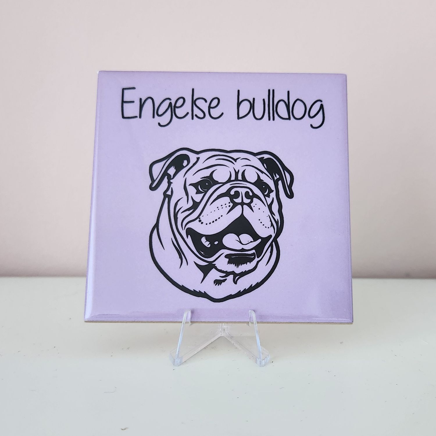 tegeltje Engelse Bulldog