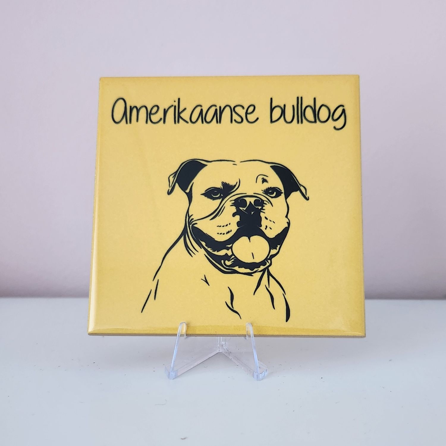 tegeltje Amerikaanse Bulldog