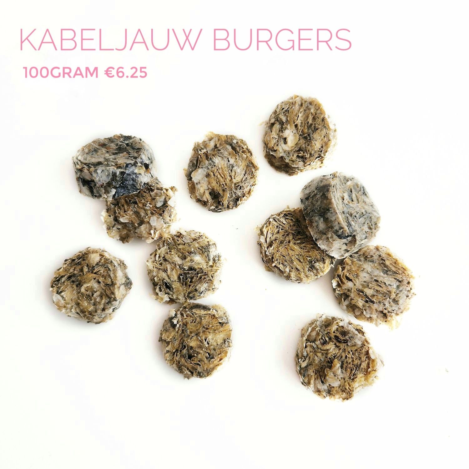 Kabeljauwhuid burgers