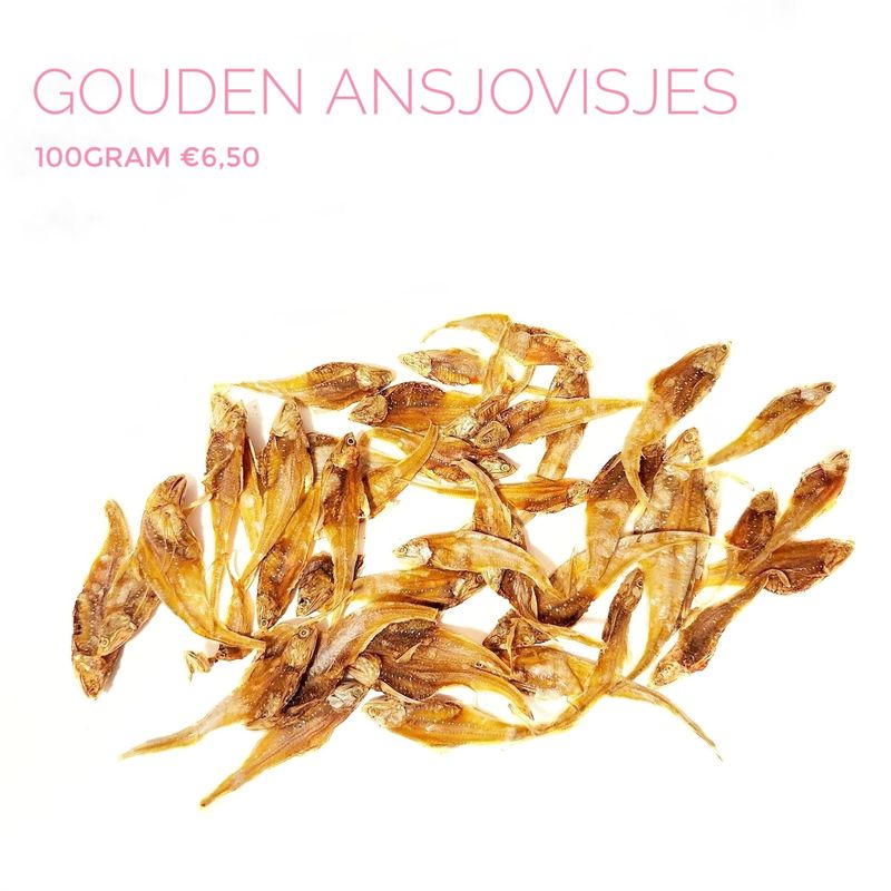 gouden ansjovisjes