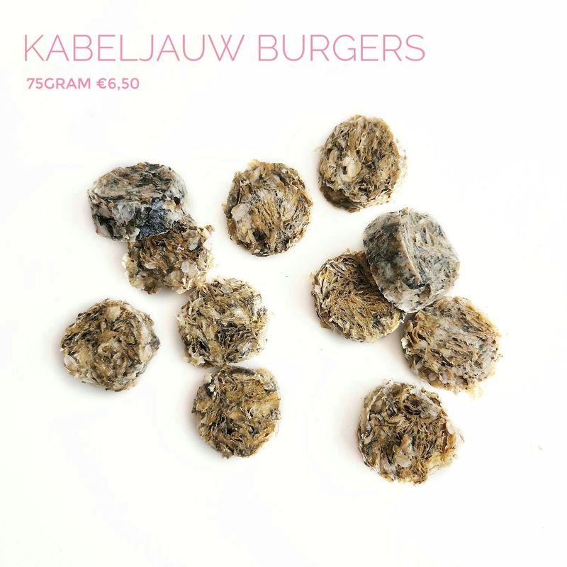 Kabeljauwhuid burgers