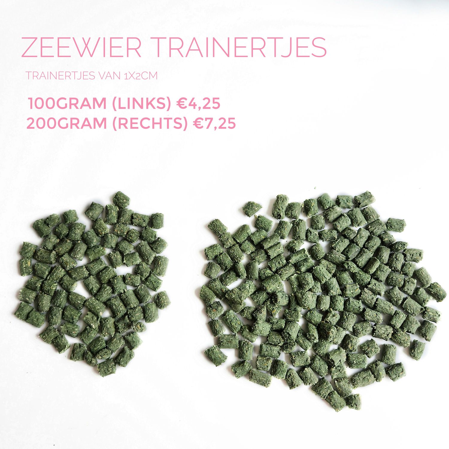 Zeewier trainertjes