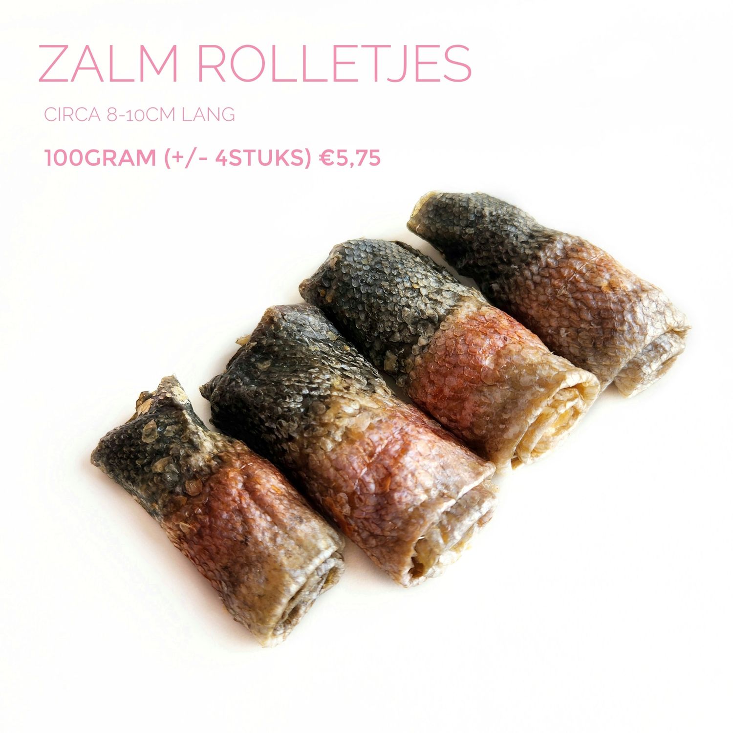 Zalm rolletjes