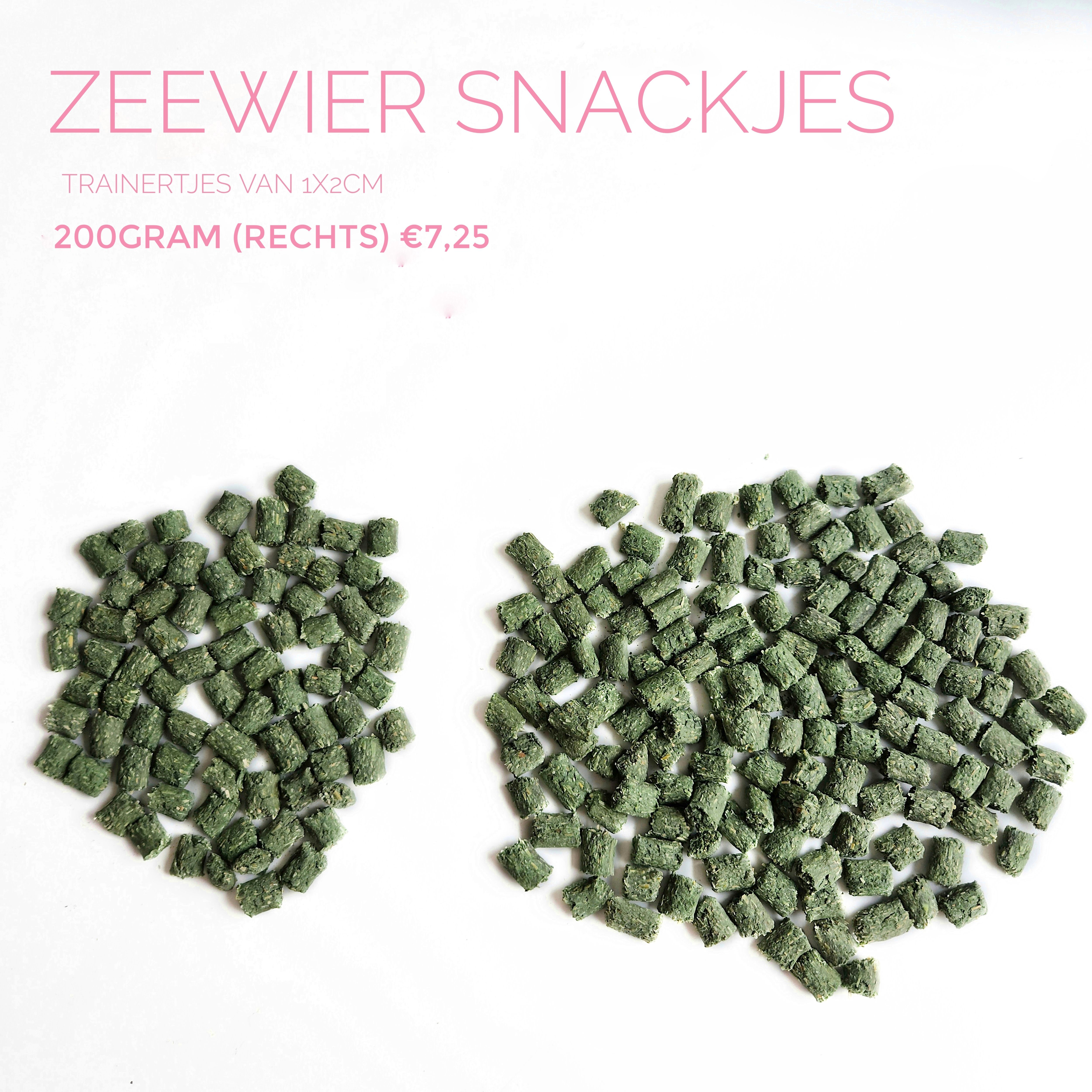 Zeewier snackjes 200gram 